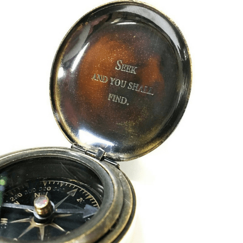 Engraved Pocket Compasses